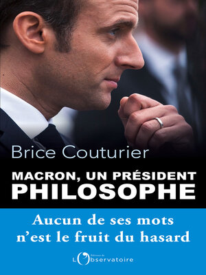 cover image of Macron, un président philosophe